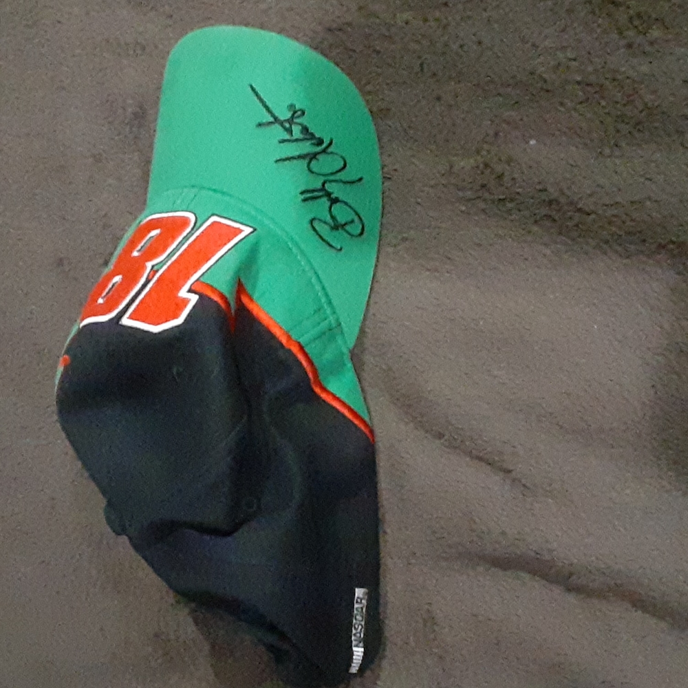 Vintage 00's NASCAR Bobby Labonte 18 Interstate Batteries Hat - Picture 1 of 7